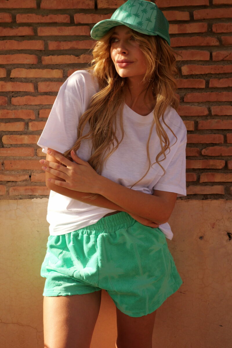 CASQUETTE CHLOE VERT PALMIER – Image 2
