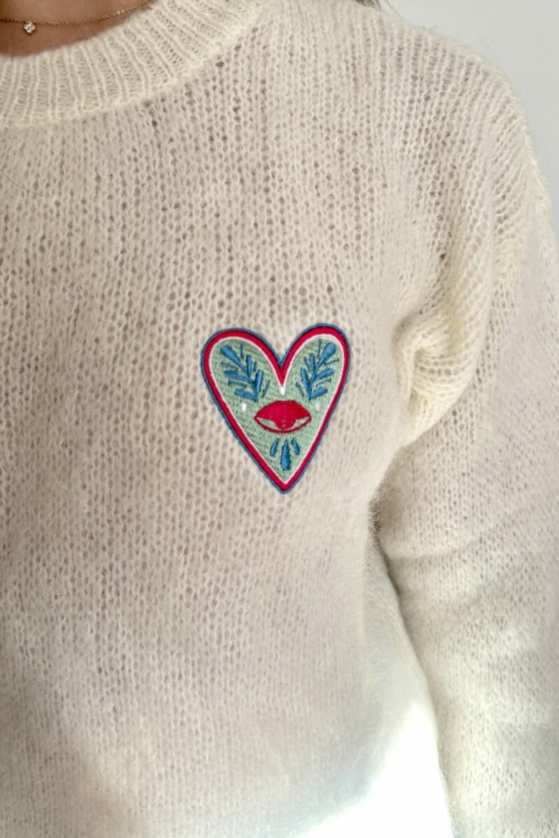 PULL PAULINE ECRU – Image 2
