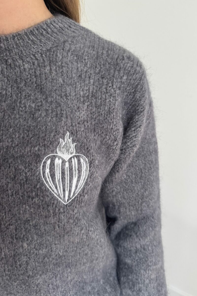 PULL PAULINE GRIS – Image 2
