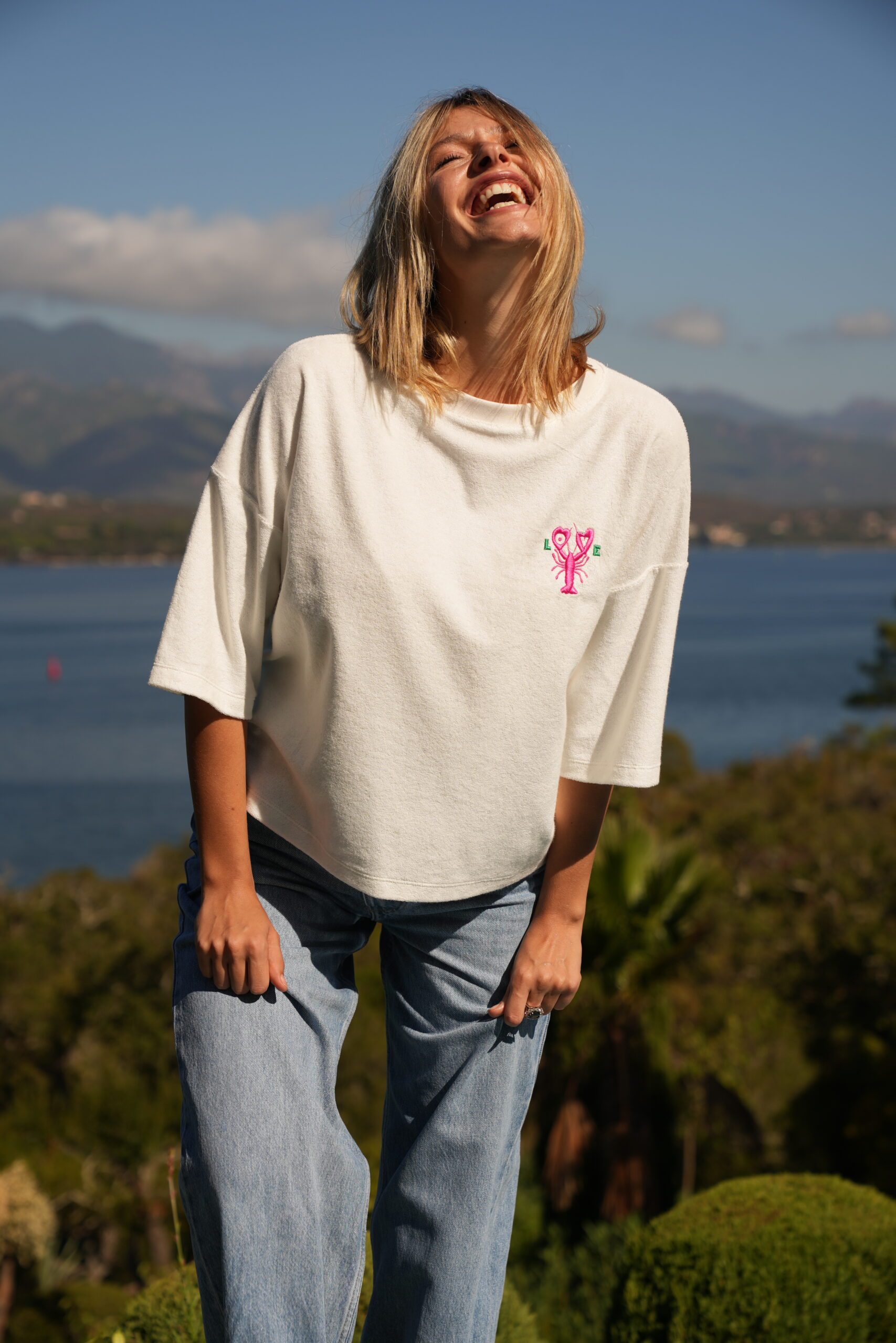 TSHIRT TOSCA EPONGE ECRU