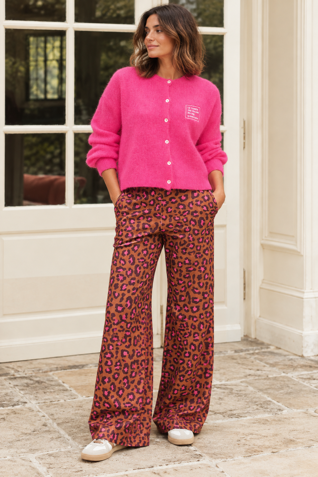 PANTALON PAULETTE LEO CAMEL